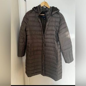 Lands End Women’s Puffer Down Jacket (Size Medium)